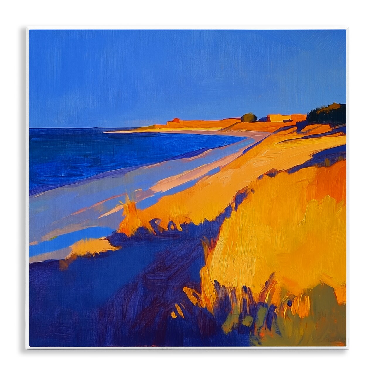 Stupell Industries Complimentary Coast Seascape Wall Plaque, design by Walker Noble